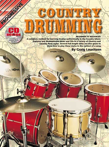 Progressive Country Drumming Book/CD