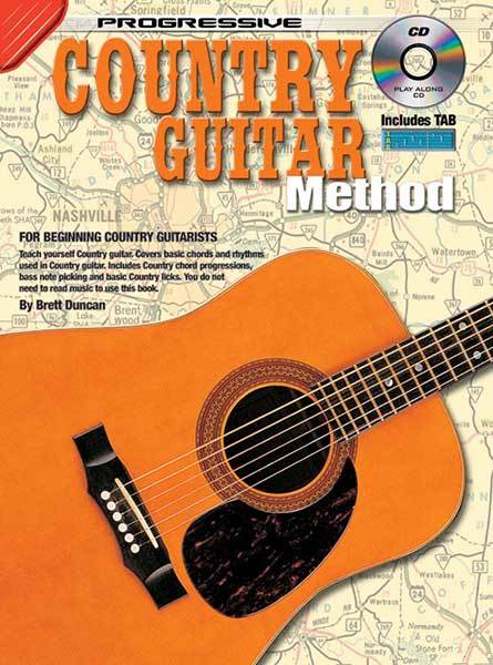 Progressive Country Guitar Method Book/CD