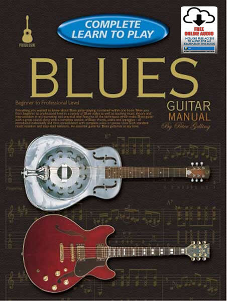 Progressive Complete Learn To Play Blues Guitar Book/Online Audio