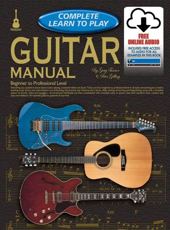 Progressive Complete Learn To Play Guitar Book/Online Audio