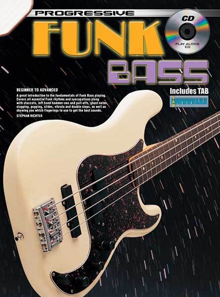 Progressive Funk Bass Book/CD