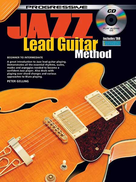 Progressive Jazz Lead Guitar Method Book/CD