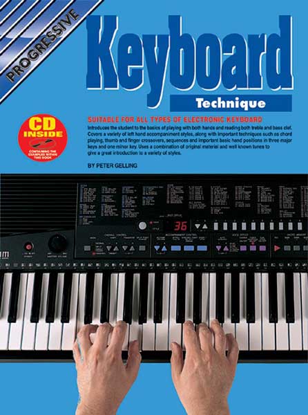 Progressive Keyboard Technique Book/CD