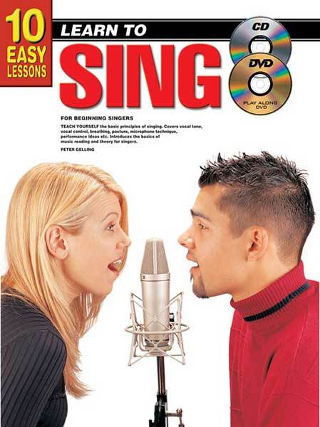 10 Easy Lessons Learn To Play Singing Book/CD/DVD