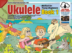 Progressive Ukulele Method for The Young Beginner Book/Online Video & Audio