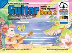 Progressive Guitar Method 2 for Young Beginners Book/Online Video & Audio