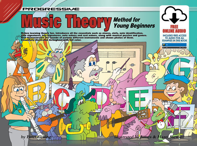 Progressive Theory Method for Young Beginners Book/Online Video & Audio