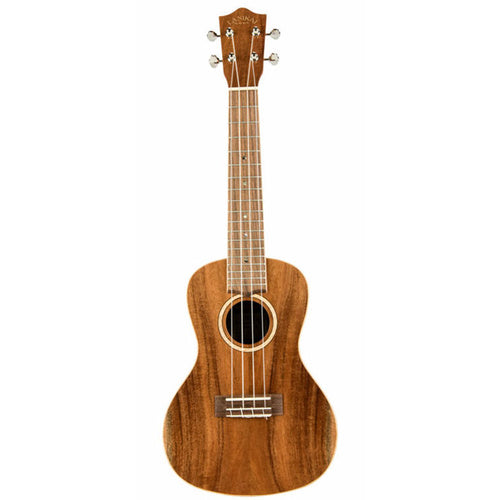 Lanikai Acacia Series All Solid Concert Ukulele in Natural Gloss Finish