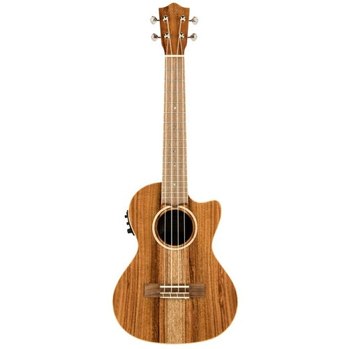 Lanikai Acacia Solid Top Series Tenor AC/EL Ukulele in Natural Satin Finish