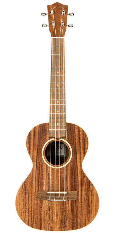 Lanikai Acacia Solid Top Series Tenor Ukulele in Natural Satin Finish