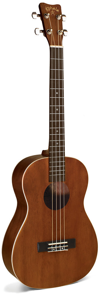 Kohala Akamai Series AC/EL Baritone Ukulele in Natural Satin Finish