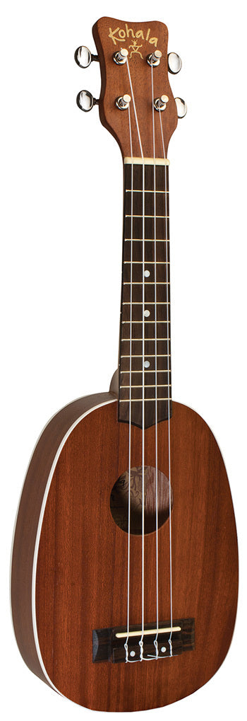 Kohala Akamai Series Pineapple Ukulele in Natural Satin Finish