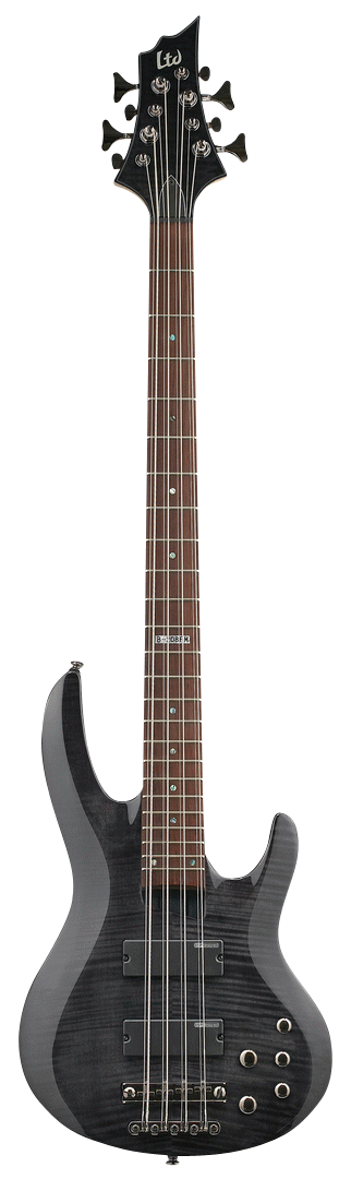 LTD B-208 FM STBLK 8 STRING BASS