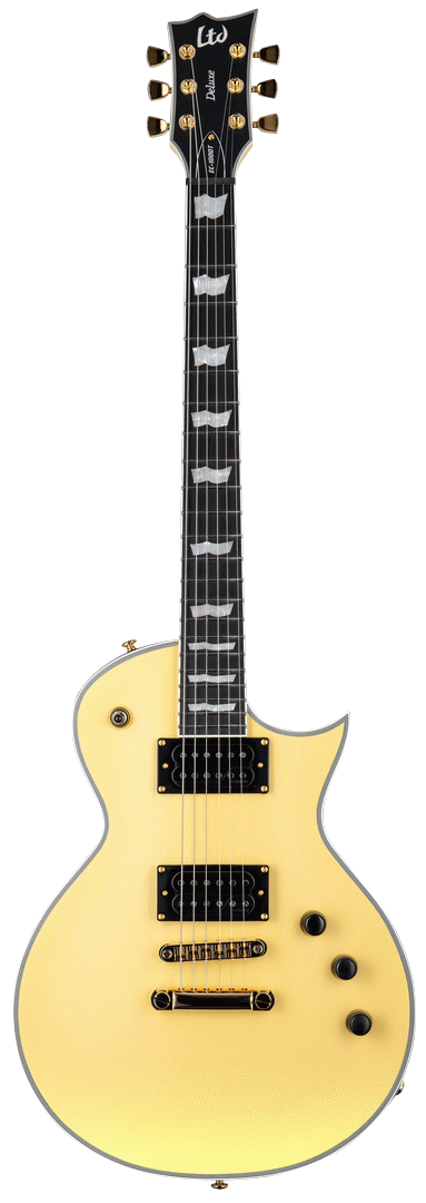 ESP LTD EC-1000T IN VINTAGE GOLD SATIN