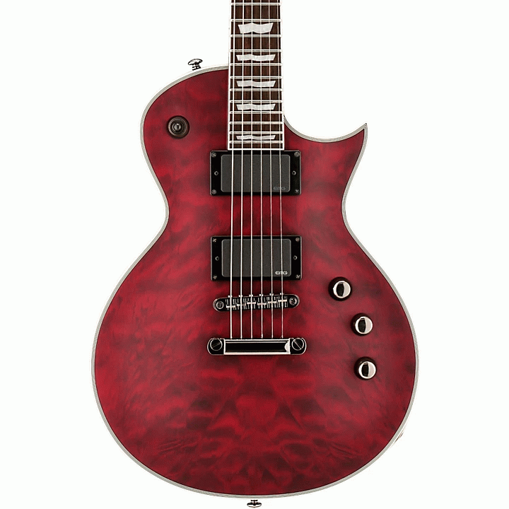 ESP LTD EC 401 QM SEE THRU BLACK CHERRY