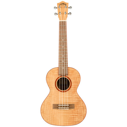 Lanikai Flamed Maple Series Tenor Ukulele in Natural Satin Finish