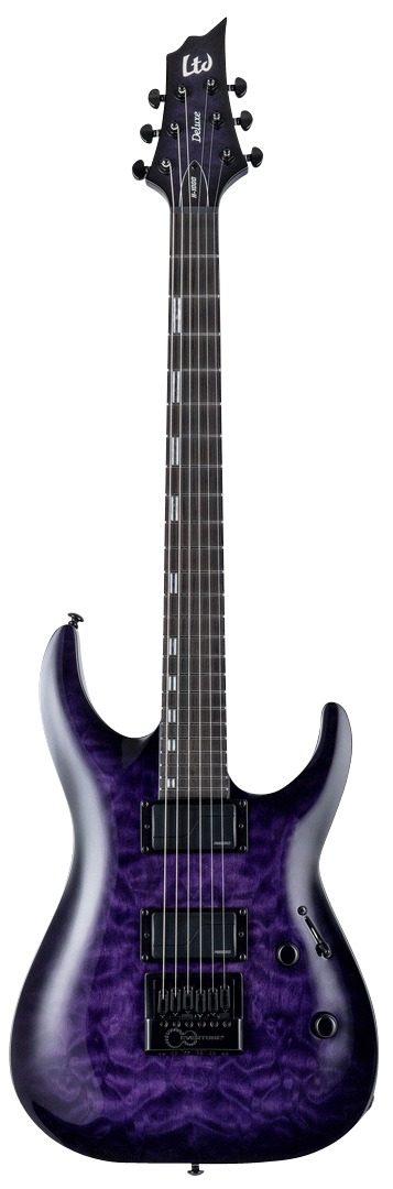 LTD H-1000 QM SEE THRU PURPLE SBST EVERTUNE