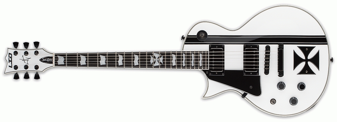 LTD JAMES HETFIELD IRON CROSS SNOW WH LEFT H