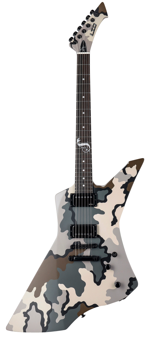 ESP LTD JAMES HETFIELD SNAKEBYTE IN CAMO