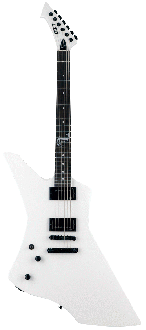 LTD JAMES HETFIELD SNAKEBYTE WHITE LEFT HANDED