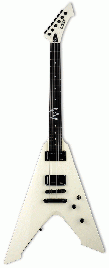 LTD JAMES HETFIELD VULTURE OLYMPIC WHITE