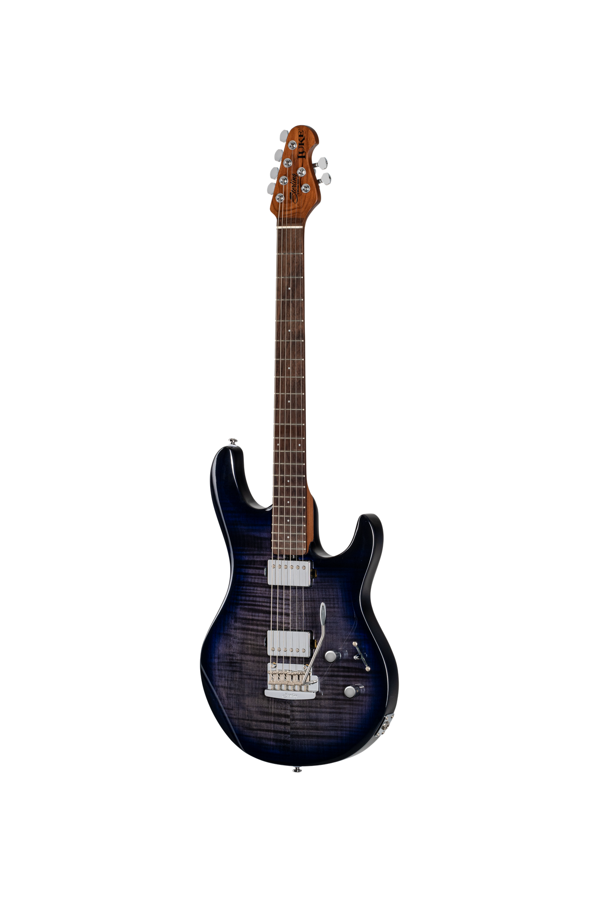 Sterling By Music Man Luke LK100 in Blueberry Burst