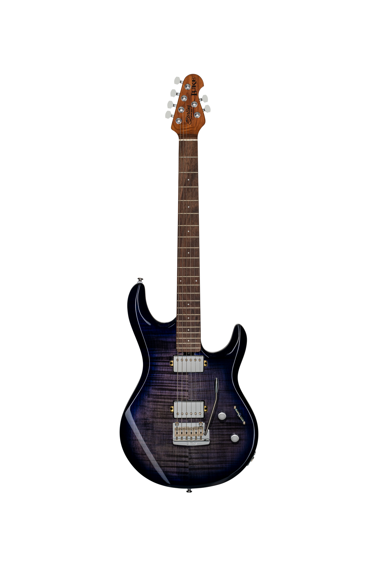 Sterling By Music Man Luke LK100 in Blueberry Burst