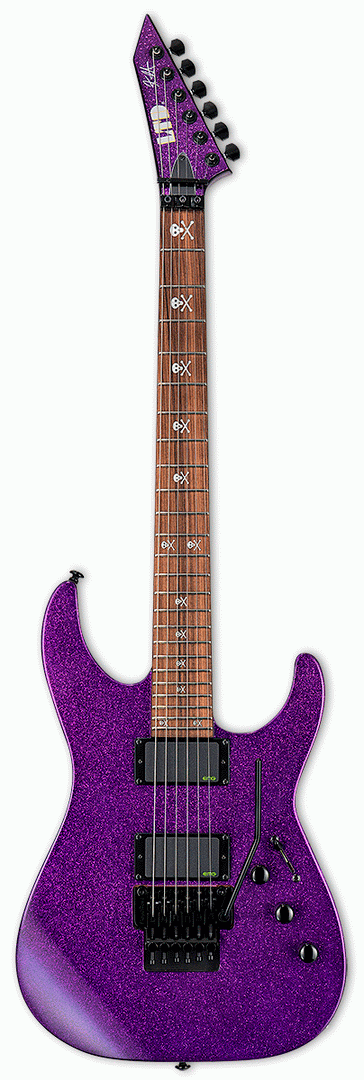 LTD KH-602 KIRK HAMMETT PURPLE SPARKLE