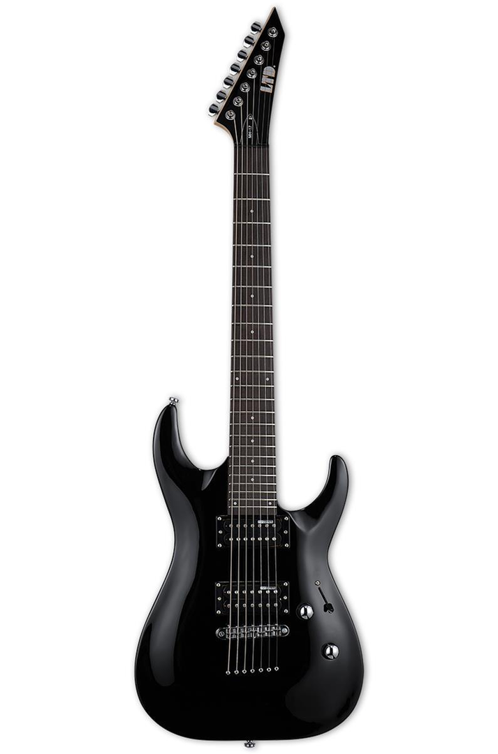 LTD M-17 7 STRING ELEC GTR BLACK-NO BAG