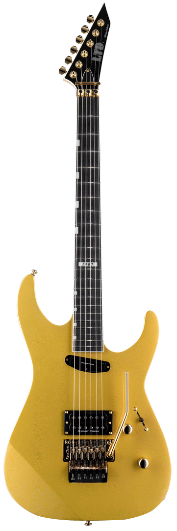 ESP LTD MIRAGE DX87 IN METALLIC GOLD