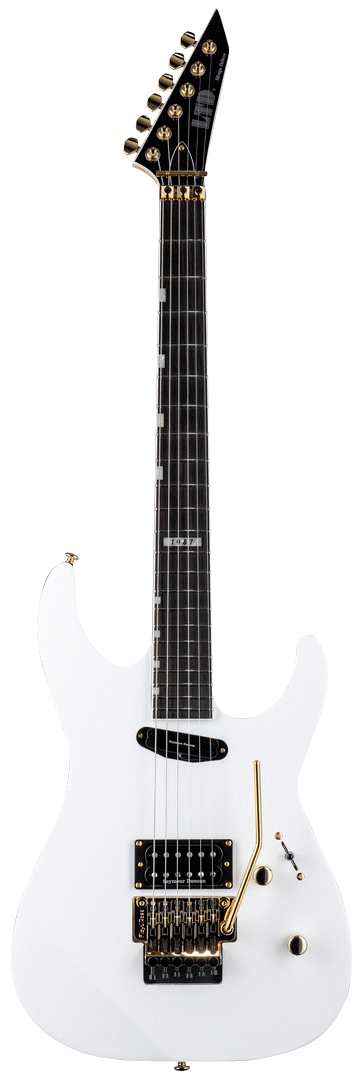 ESP LTD MIRAGE DX87 IN SNOW WHITE