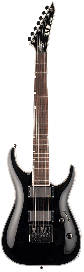 LTD MH-1007 ET EVERTUNE 7 STRING BLACK