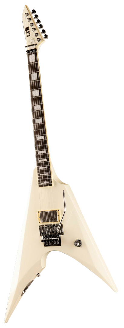 ESP LTD MICHAEL SCHLEIBAUM SIGNATURE V O WHITE