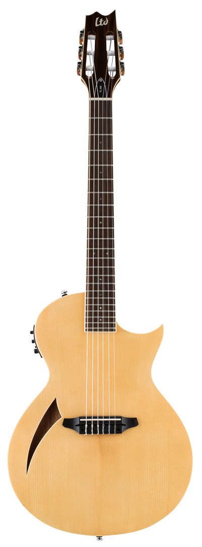 ESP LTD TL-6 NYLON THINLINE  ACOUSTIC NATURAL