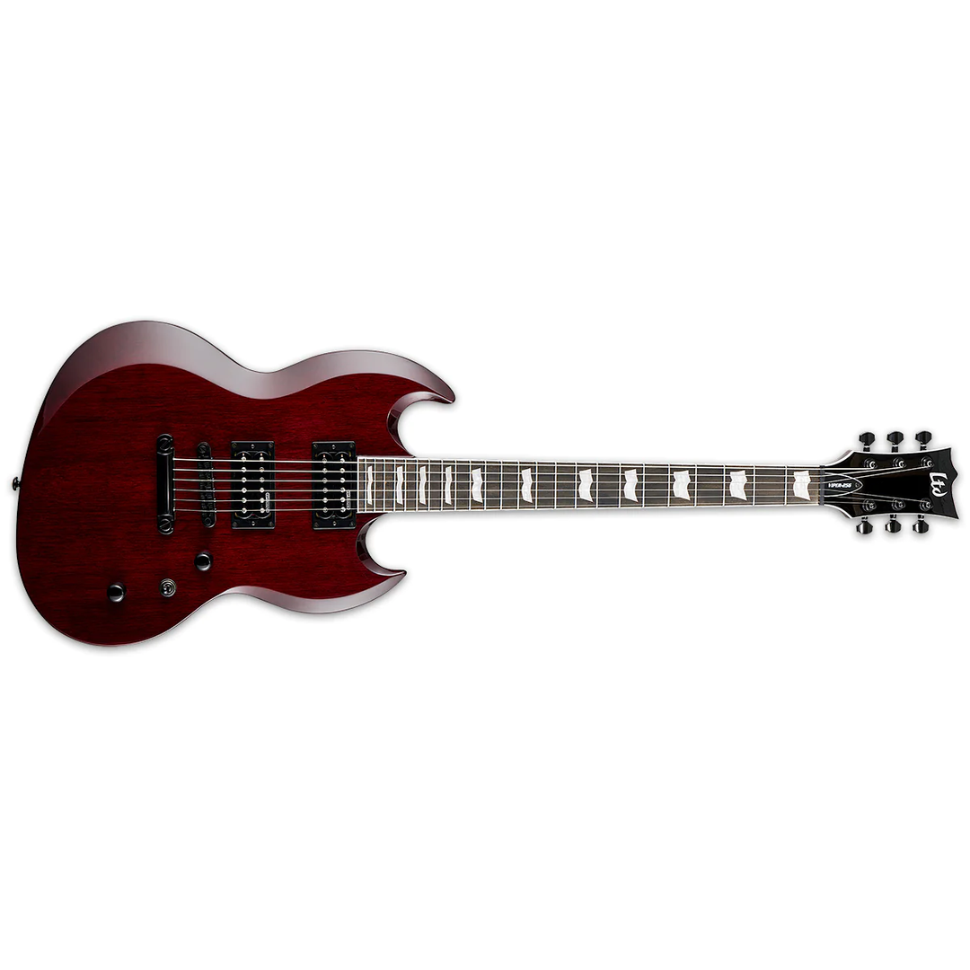 ESP LTD VIPER 256 GUITAR IN SEE THRU BLACK CHERRY