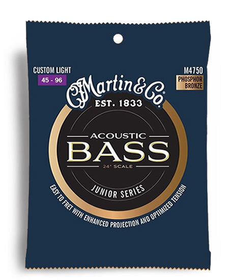 Martin Junior Series Acoustic Bass 24" Short Scale String Set (45-96)