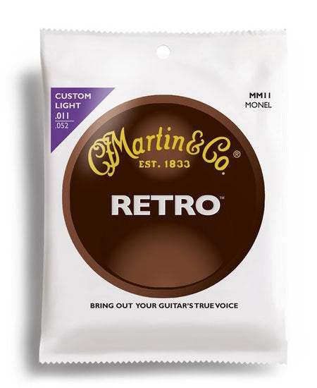 Martin Retro Custom Light Guitar String Set (11-52)