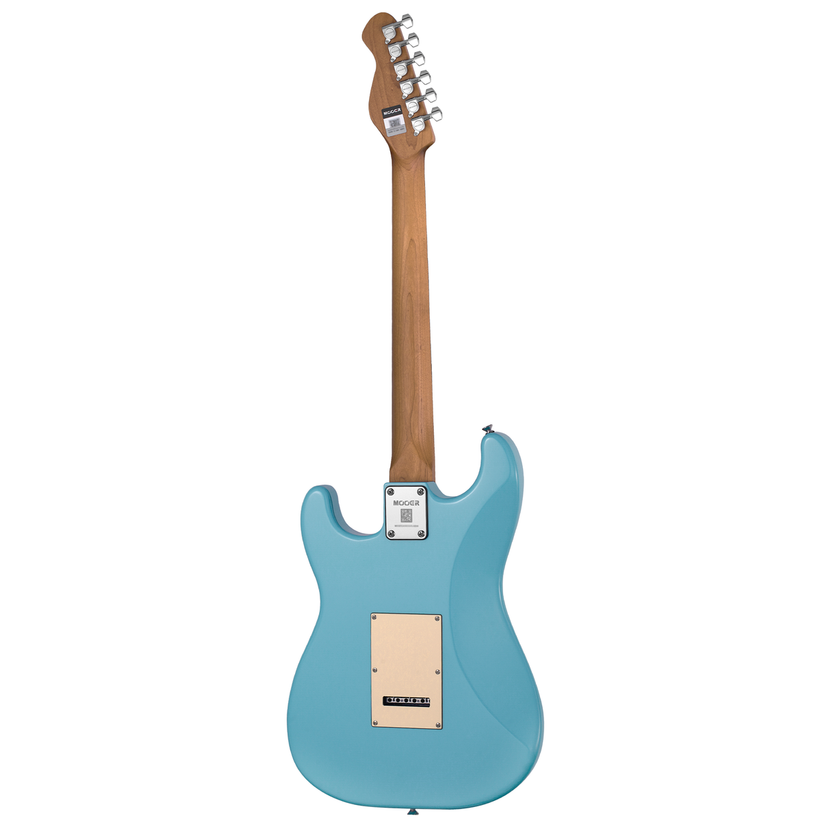 Mooer MSC10 ST-Style Electric Guitar in Daphne Blue