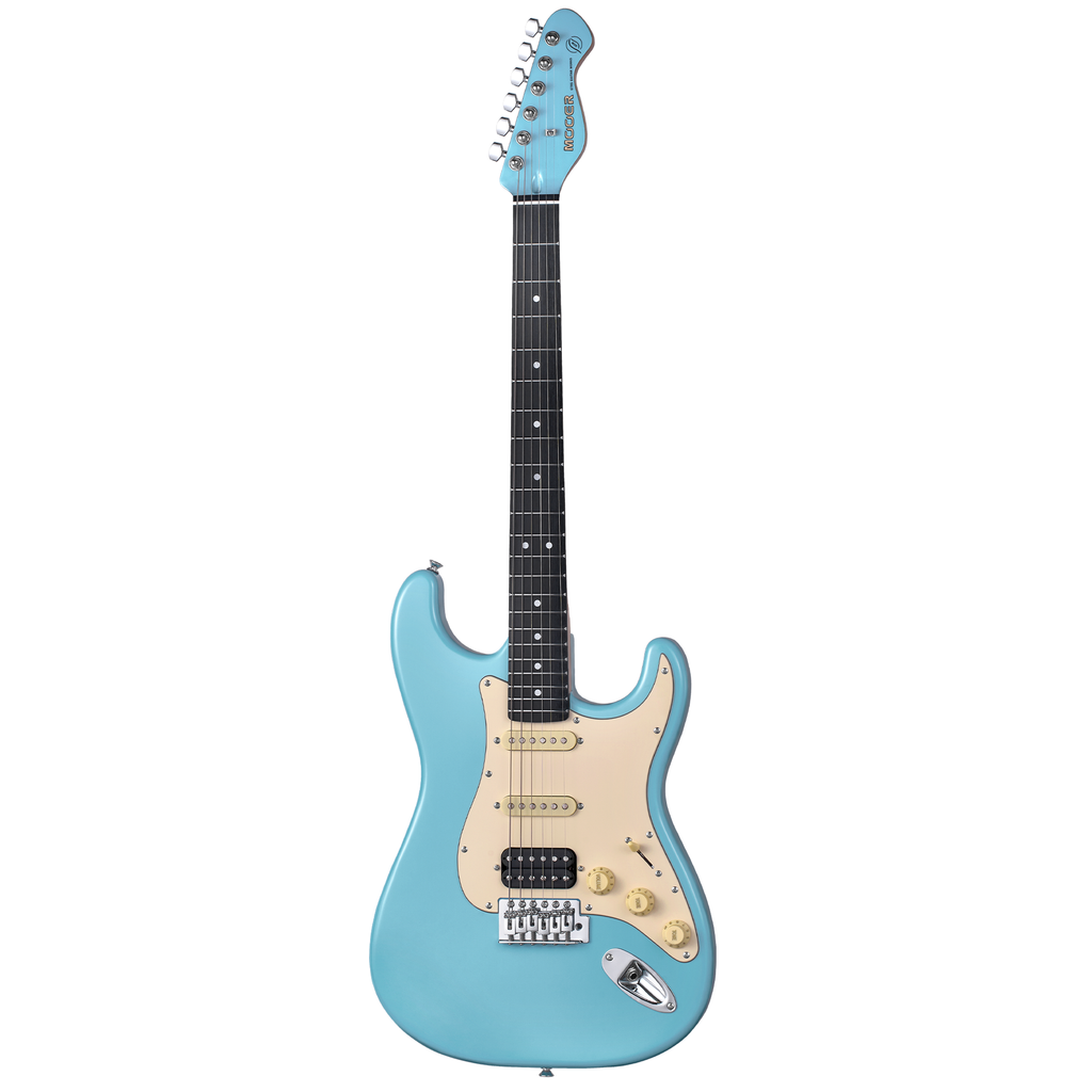 Mooer MSC10 ST-Style Electric Guitar in Daphne Blue