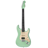 Mooer MSC10 ST-Style Electric Guitar in Surf Green