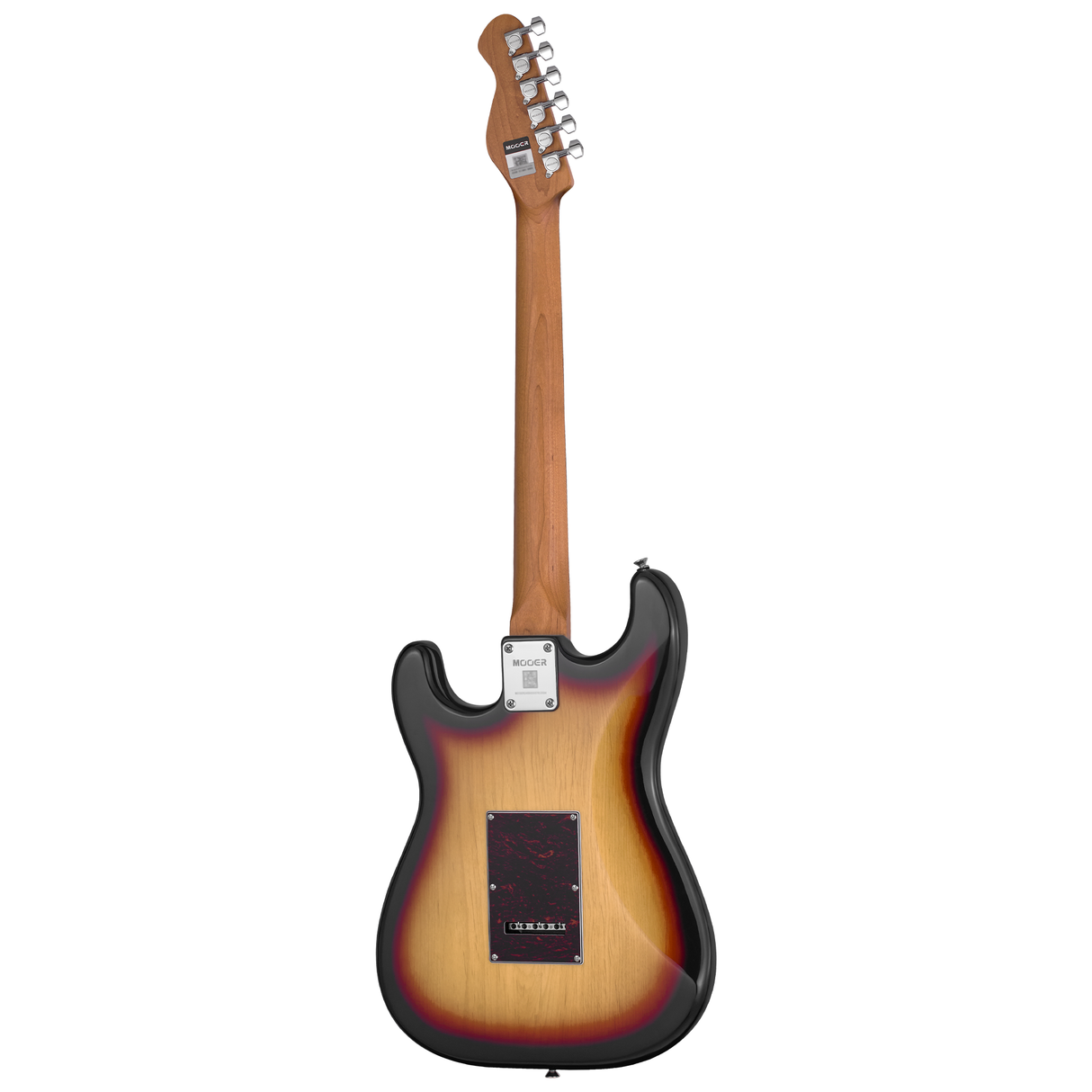 Mooer MSC10 ST-Style Electric Guitar in Tobacco Sunburst