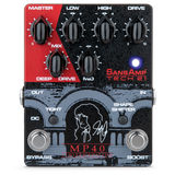 TECH 21 Sansamp MP40 Limited Edition Geddy Lee Signature 40th Anniversary 'Moving Pictures' Pedal