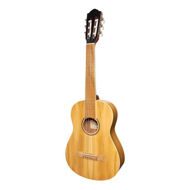 Martinez 1/2 Size Student Classical Guitar with Built In Tuner (Jati-Teakwood)-MC-12T-JTK