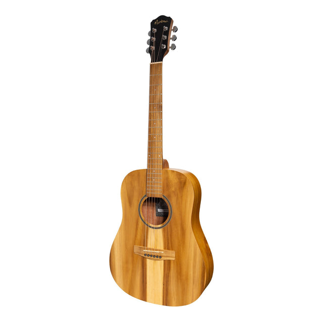 Martinez Acoustic-Electric Middy Traveller Guitar (Jati-Teakwood)-MZP-MT2-JTK