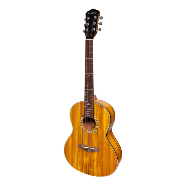 Martinez Acoustic 'Little-Mini' Folk Guitar (Koa)-MZ-LM2-KOA