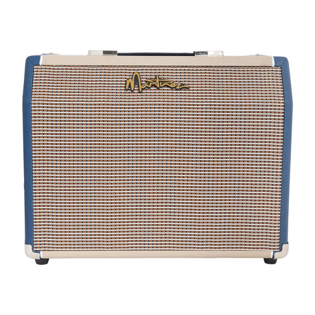 Martinez Retro-Style 25 Watt Acoustic Guitar Amplifier with Reverb & Chorus-MAE-25RC-BLU