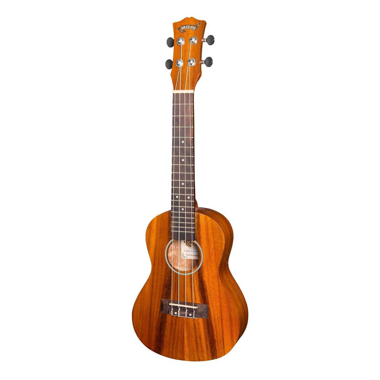 Mojo 'K20 Series' All Koa Concert Ukulele (Natural Satin)-MCU-K20-NST