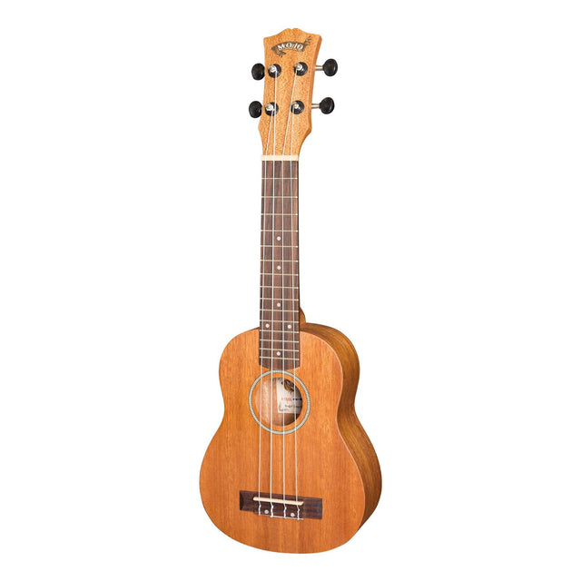 Mojo 'ME10 Series' All Meranti Electric Soprano Ukulele (Natural Satin)-MSU-ME10P-NST