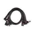 Mooer 5-Plug DC Daisy Chain Pedal Power Cable (Right-Angle Plugs)-MEP-PDC-5A