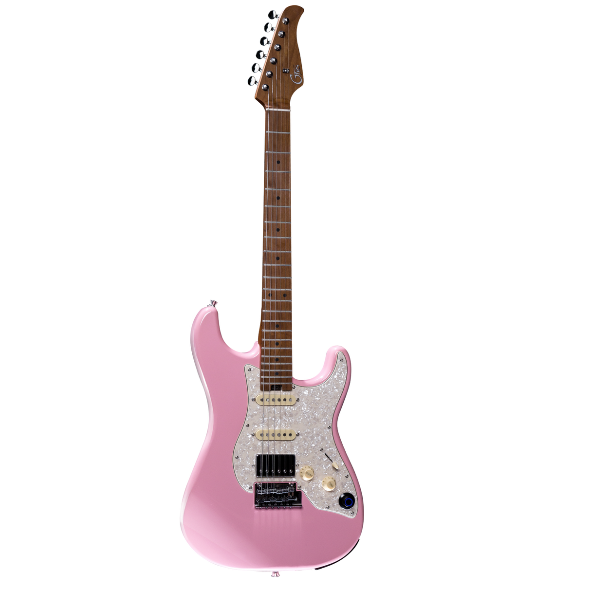 Mooer GTRS S801 Intelligent Guitar (Shell Pink)